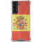 Spain Flag Distressed Galaxy S22 Clear Case